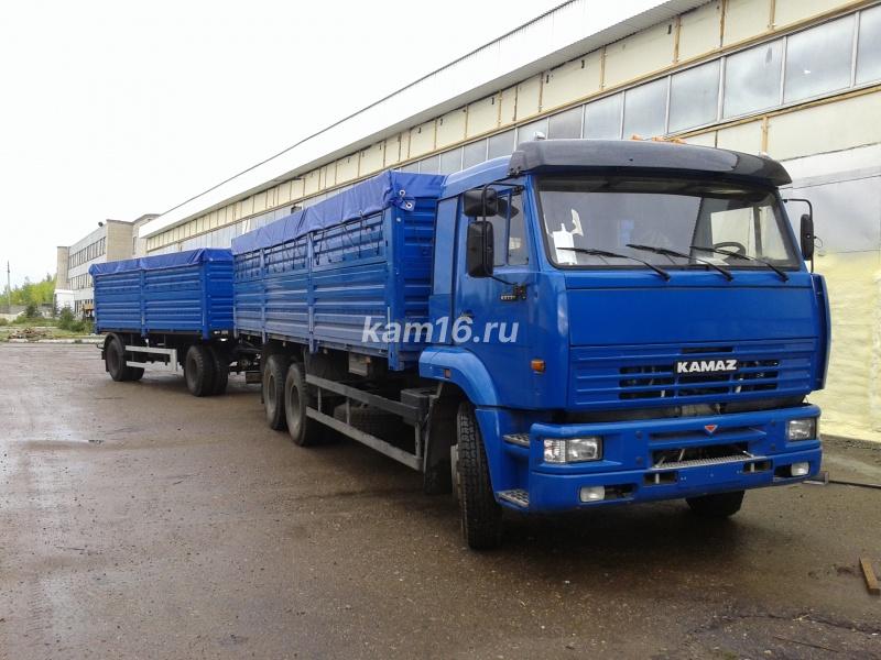 КАМАЗ 65115 ЗЕРНОВОЗ 30 КУБОВЫЙ